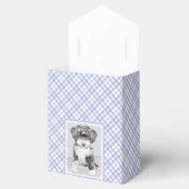 チベットテリア絵画ズ – かわいいオリジナルドッグアート フェイバーボックス (オープン)