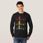 チベットテリア ビンテージ 2 Tシャツ (正面フル)
