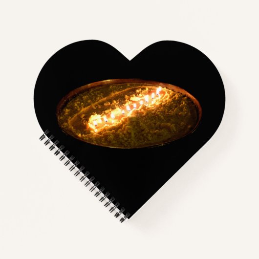 チベットバターランプ ノートブック (正面)