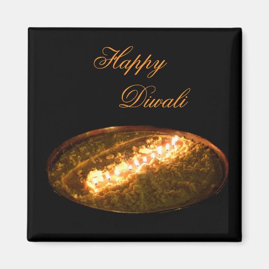 チベットバターランプ マグネット (正面)