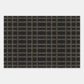 チベットヒマラヤントリームエッチド祈りの言葉ビーズ ラッピングペーパーシート (正面2)