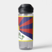 チベットボトル、愛国的チベット国旗 ウォーターボトル (背面)