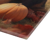 チベットマスチフパピー秋デライトカボチャ カッティングボード (角)