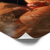 チベットマスチフパピー秋デライトカボチャ ポスター (コーナー)