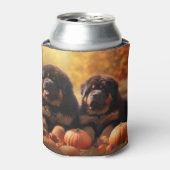 チベットマスチフパピー秋デライトカボチャ 缶クーラー (缶正面)