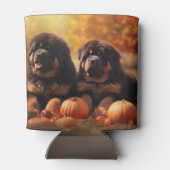 チベットマスチフパピー秋デライトカボチャ 缶クーラー (裏面)