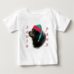 チベットマスティフサンタポーズ ベビーTシャツ