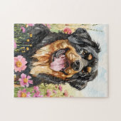 チベットマスティフパズル252ピッツドッグアート ジグソーパズル (横)