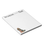 チベットマスティフパパ ノートパッド (アングル)