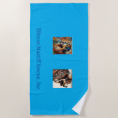 チベットマスティフビーチタオル ビーチタオル (正面)