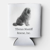 チベットマスティフベバレッジクーラー 缶クーラー (正面)