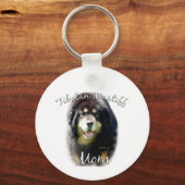 チベットマスティフママ2 キーホルダー (正面)