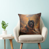 チベットマスティフ紅葉秋インスパイア クッション (椅子)