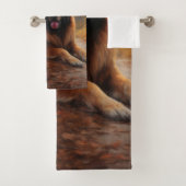 チベットマスティフ紅葉秋インスパイア バスタオルセット (インサイチュ)