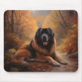 チベットマスティフ紅葉秋インスパイア マウスパッド (正面)
