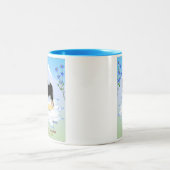 チベットマスティフ2025スペシャルティコーヒーマグ ツートーンマグカップ (中央)