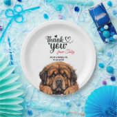 チベットマスティフ ペーパープレート (パーティー)