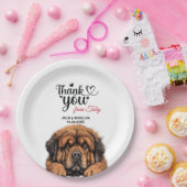 チベットマスティフ ペーパープレート (パーティー)