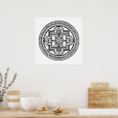 チベットマンダラ ポスター (キッチン)