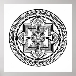 チベットマンダラ ポスター