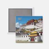 チベットラサポトラパレストラベル マグネット (正面/裏面)