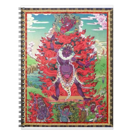 チベット人のThangka Ekajatiの芸術 ノートブック (正面)