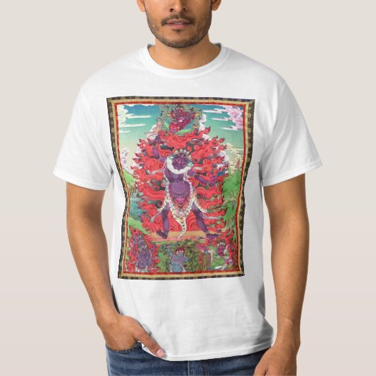 チベット人のThangka Ekajatiの芸術 Tシャツ (正面)