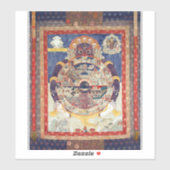 チベット仏教の生活環 シール (シート)