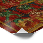 チベット仏教の神カラチャクラ ポスター (コーナー)