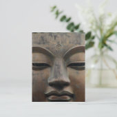 チベット仏教の重要な仏である天壇仏（Buddha Tian Tan） ポストカード (スタンド正面)