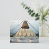 チベット仏教ストゥーパ ポストカード (スタンド正面)