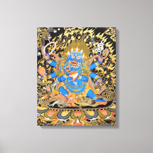 チベット仏教美術 キャンバスプリント (正面)