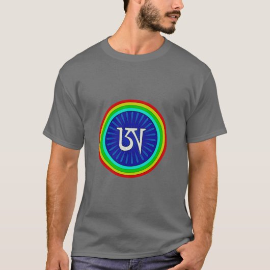チベット仏教+大円満+瞑想+ギフト Tシャツ (正面)