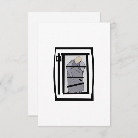 チベット僧 サンキューカード (正面/裏面)