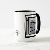 チベット僧 マグカップ (正面右)