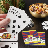 チベット国旗のゲーム、チベットトランプ トランプ (インサイチュ)