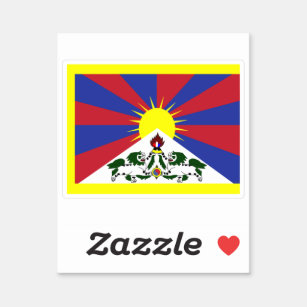 チベット国旗のシール シール