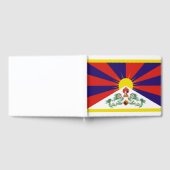 チベット国旗 ゲストブック (全面)