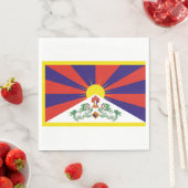 チベット国旗 スタンダードランチョンナプキン (インサイチュ)