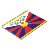 チベット国旗 ノートブック (左側)