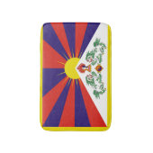 チベット国旗 バスマット (正面縦)