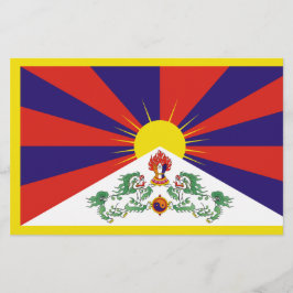 チベット国旗 便箋