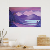 チベット山脈のヨギ&修道院 ポスター (キッチン)