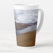 チベット湖 カフェラテマグ (右アングル)