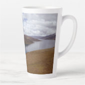 チベット湖 カフェラテマグ (右)