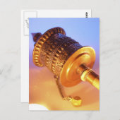 チベット祈りの言葉ホイール ポストカード (正面/裏面)