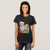 チベット語スパニエル犬 – 犬の識別 – 犬愛好家 Tシャツ (正面フル)