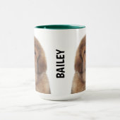 チベット語マスティフのパーソナライズされたマグカップ マグカップ (中央)