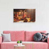 チベット語モンクキャンバス印刷 キャンバスプリント (インサイチュ (リビング))