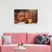 チベット語モンクキャンバス印刷 キャンバスプリント (インサイチュ (リビング))